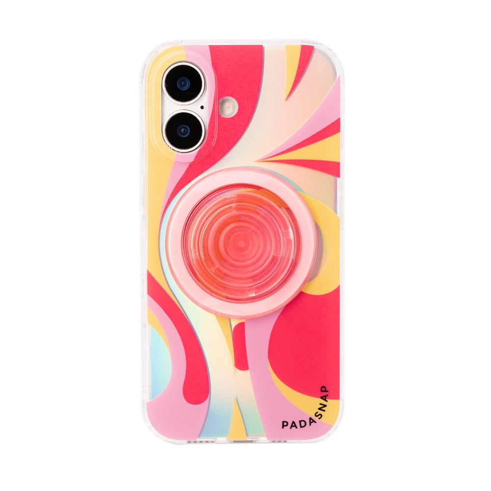 Luminous Strokes | Blue MagSafe Phone Case Grip Set