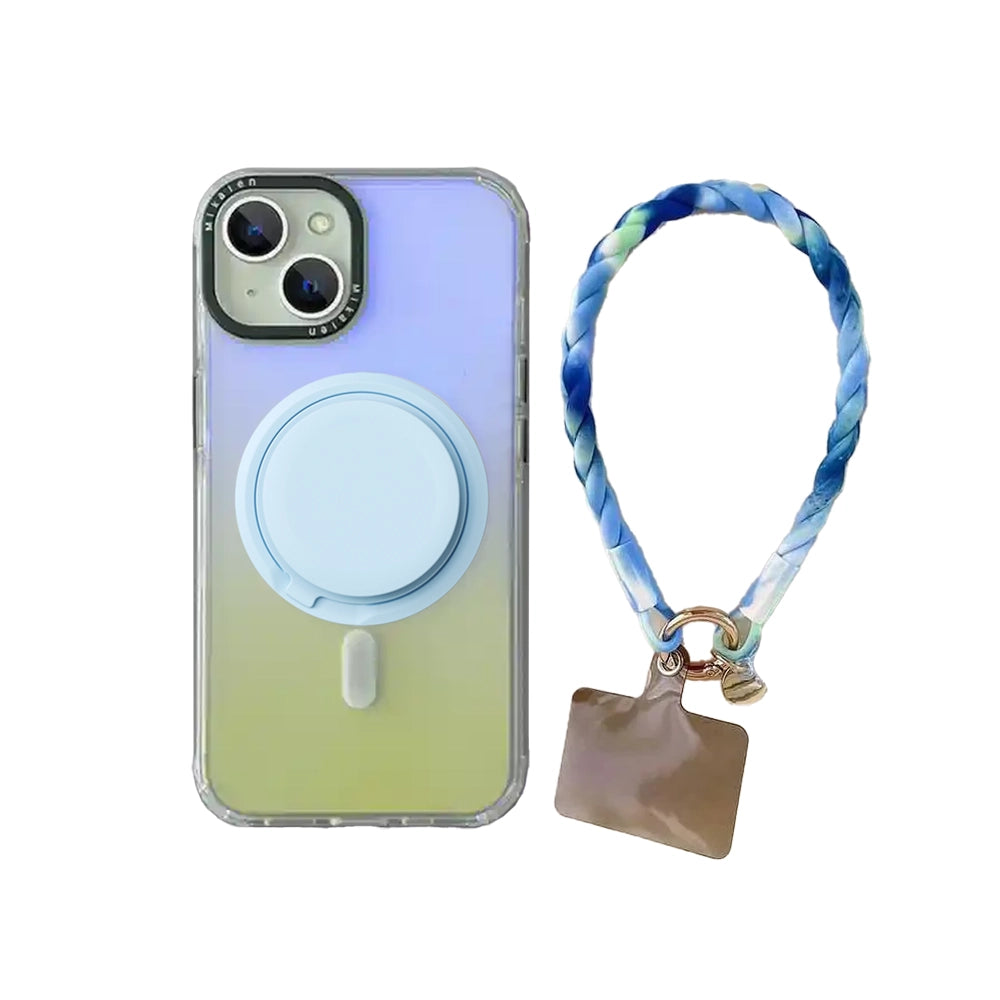 Gradient Aurora | MagSafe Phone Case Grip Strap Set