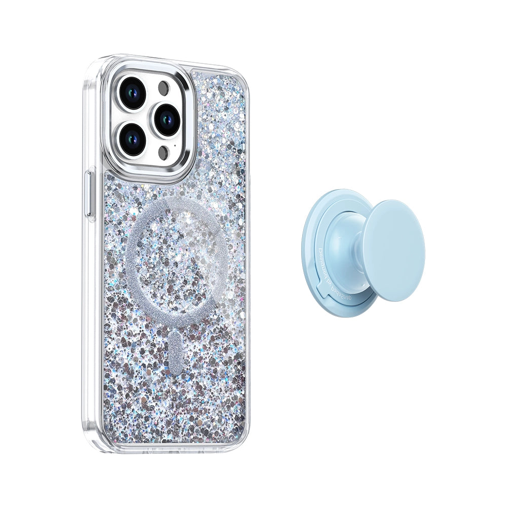 All That Glitter | MagSafe Phone Case Grip With Removable Corners