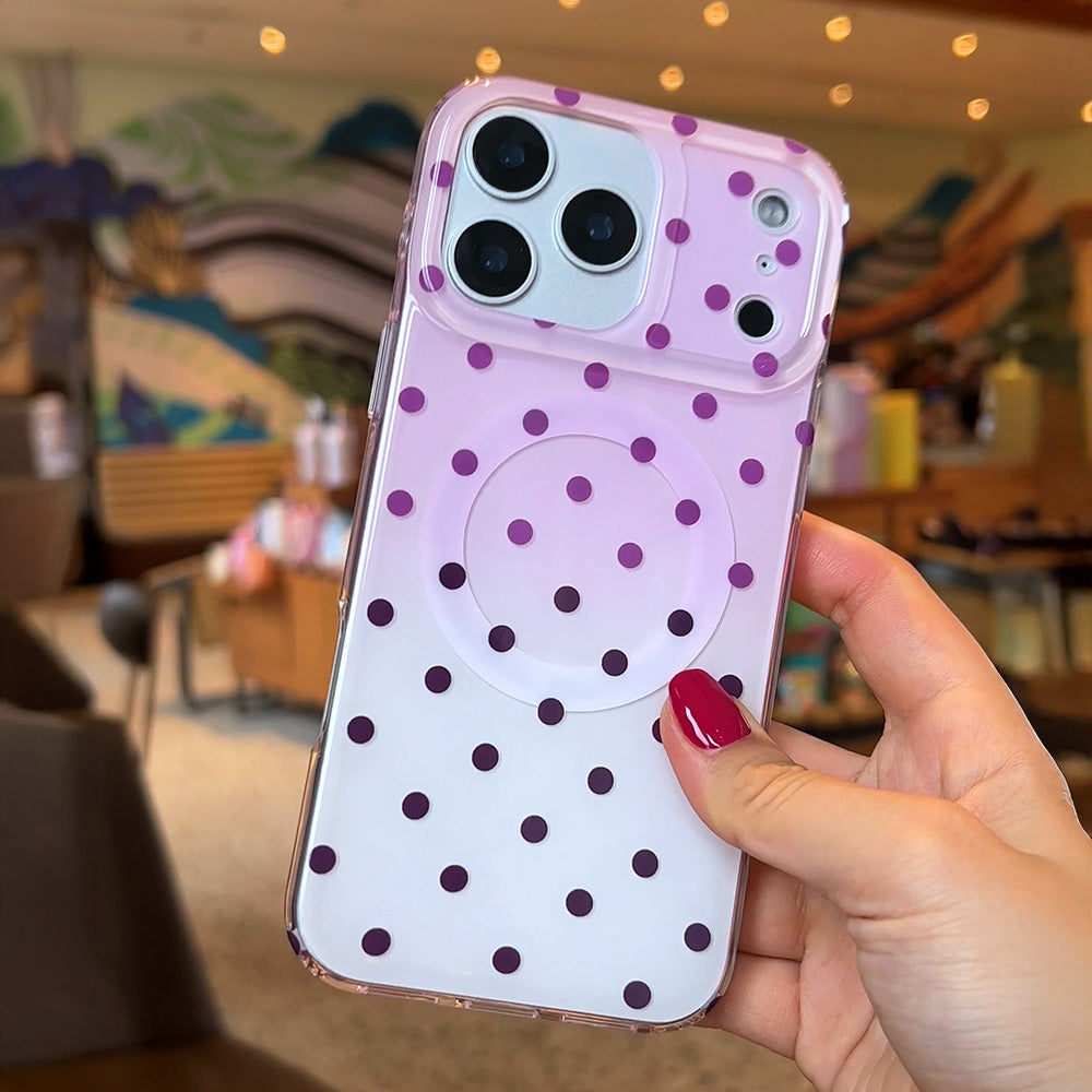 Polka Dot Dress MagSafe Phone Case Grip Set