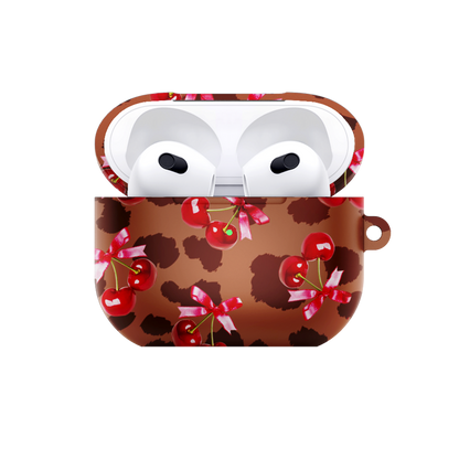 Cherry Luxe Airpods Case