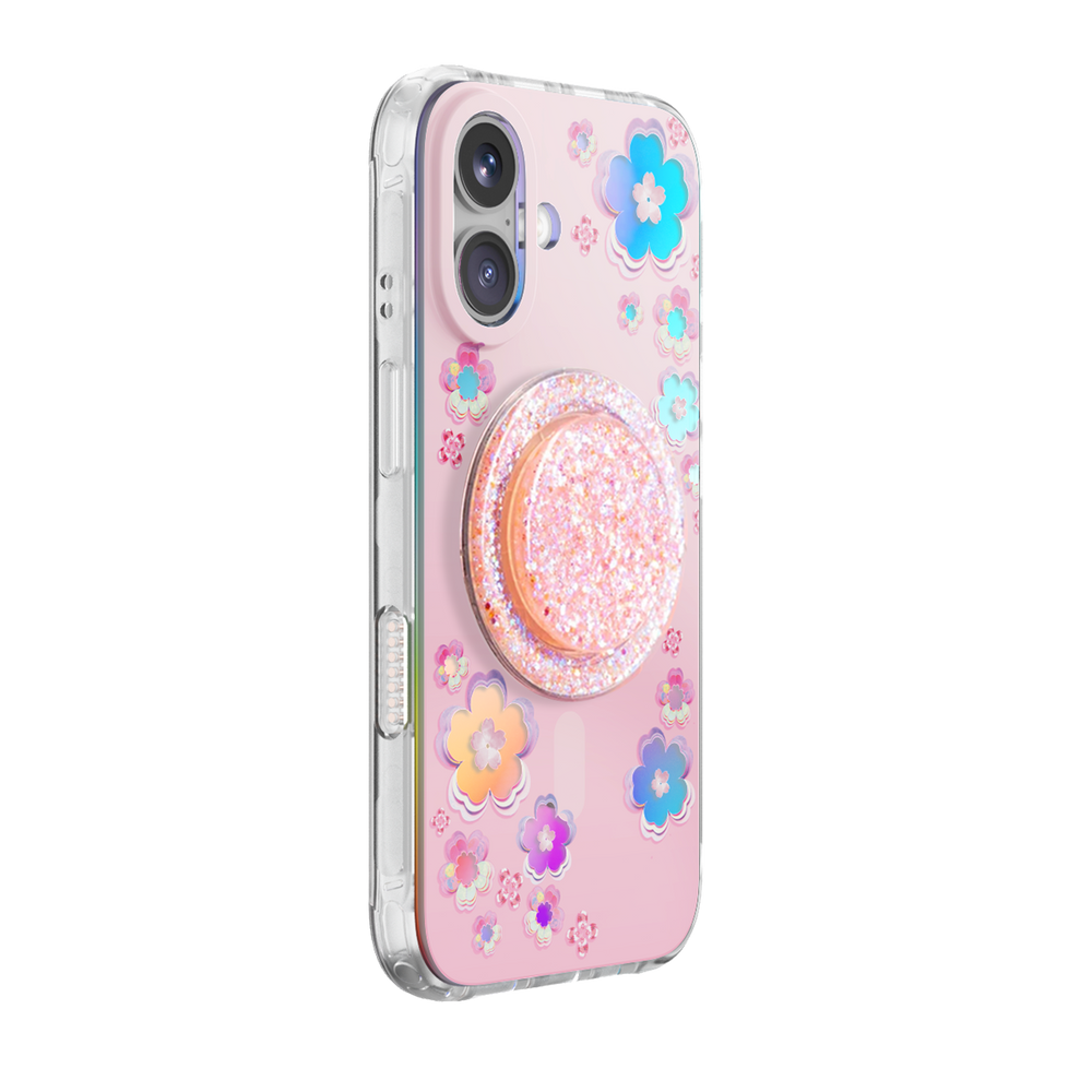 Holo-Sakura MagSafe Phone Case Grip Set