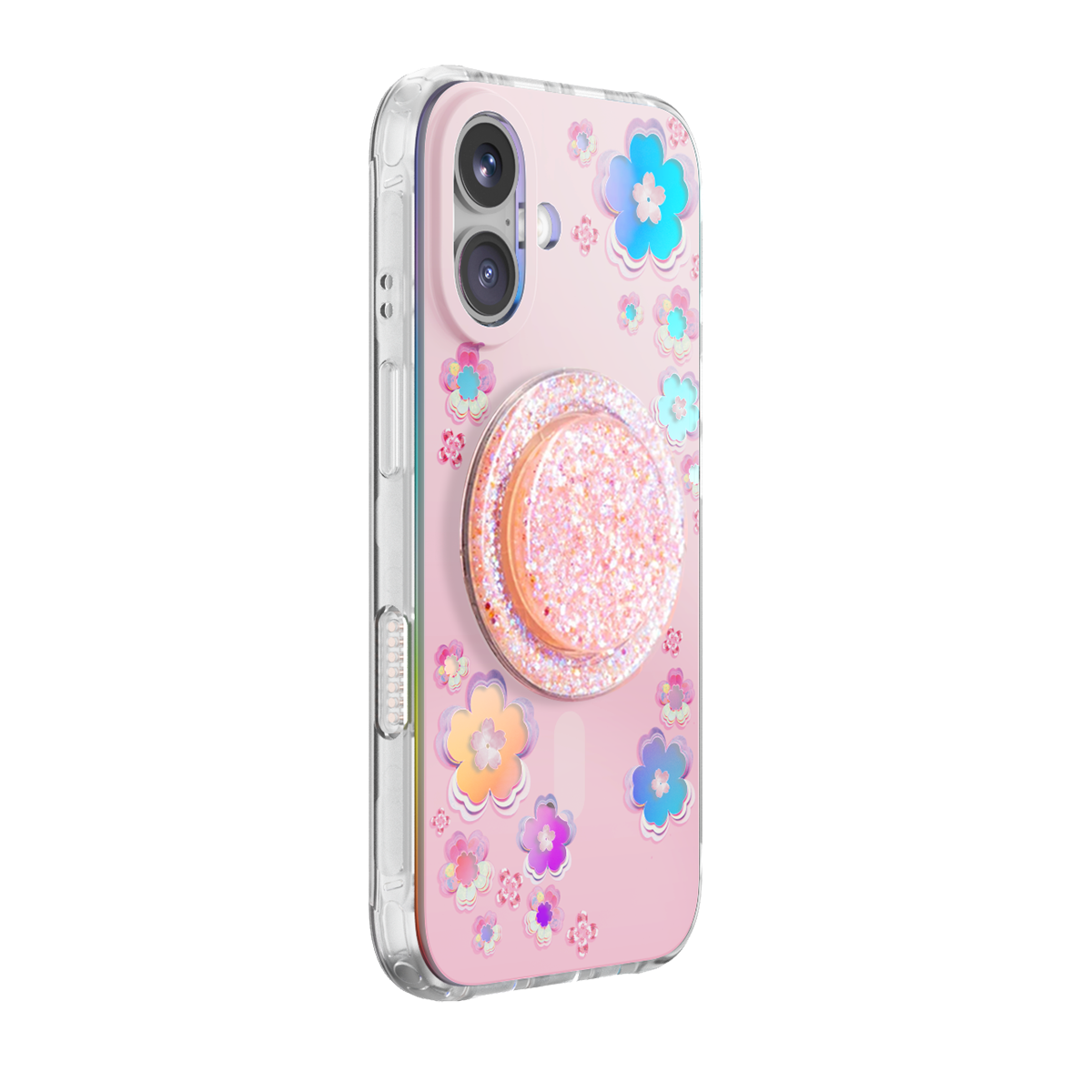 Holo-Sakura MagSafe Phone Case Grip Set