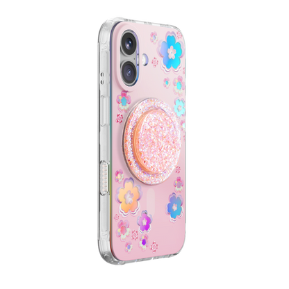 Holo-Sakura MagSafe Phone Case Grip Set
