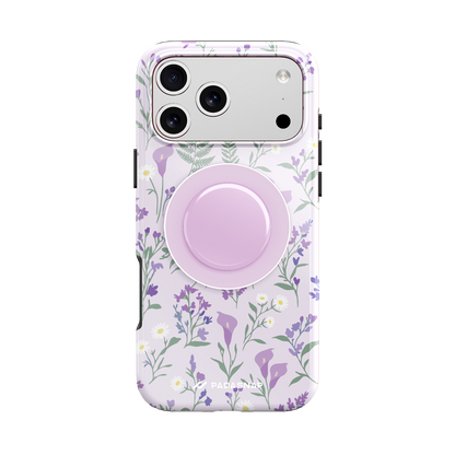 Lilac Ditsy MagSafe Phone Case Grip Set