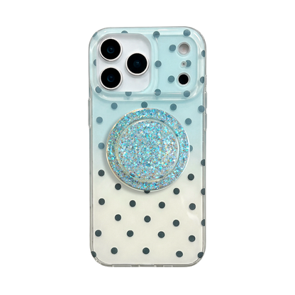 Polka Dot Dress MagSafe Phone Case Grip Set