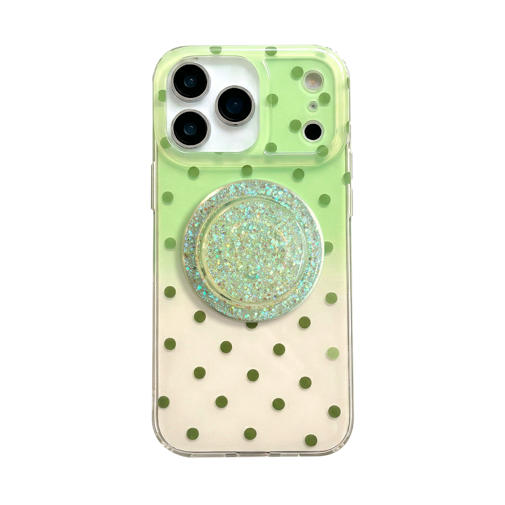 Polka Dot Dress MagSafe Phone Case Grip Set