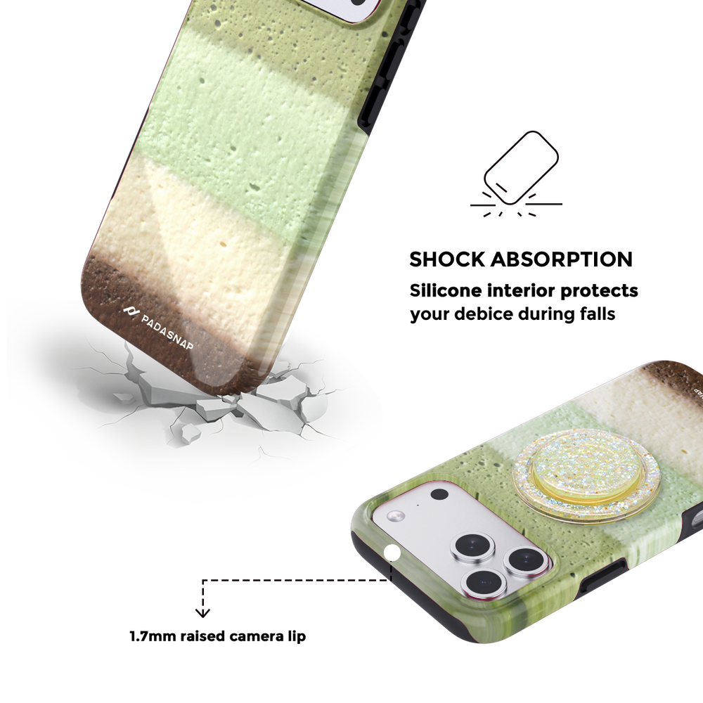 Ice Cream Cake MagSafe Phone Case Grip Set