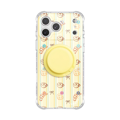 Honey Cream MagSafe Phone Case Grip Set