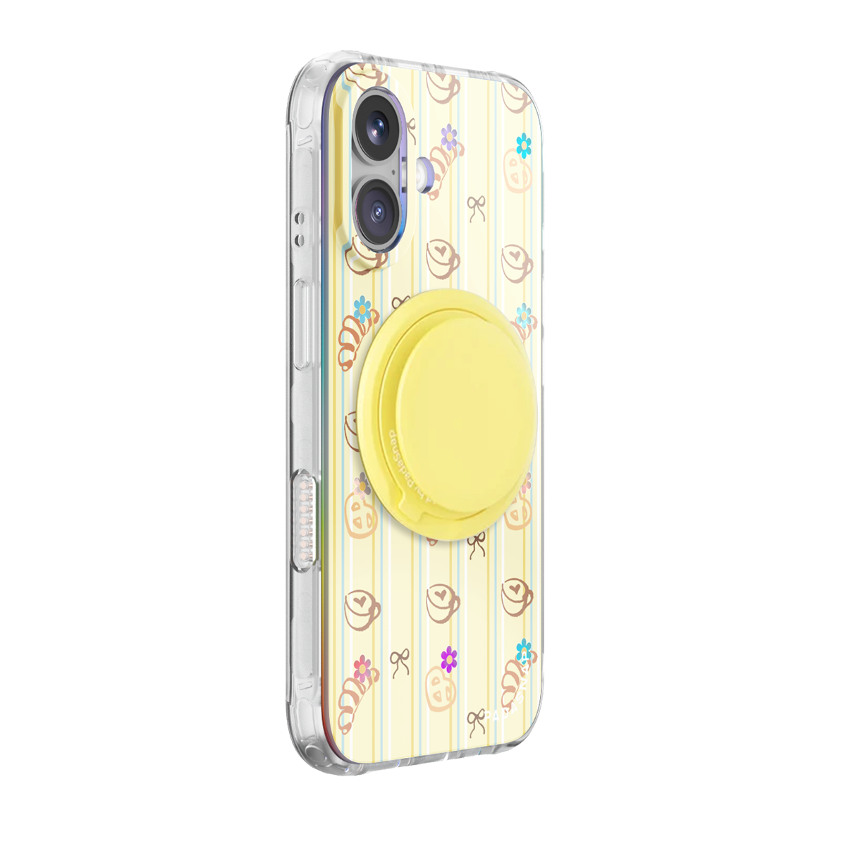 Honey Cream MagSafe Phone Case Grip Set