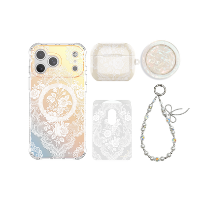 Gilded Rose MagSafe Phone Case Bundle Set