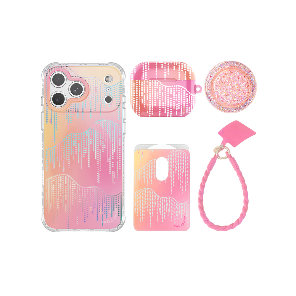 Stardust Cascade MagSafe Phone Case Bundle Set