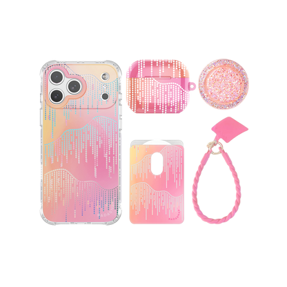 Stardust Cascade MagSafe Phone Case Bundle Set