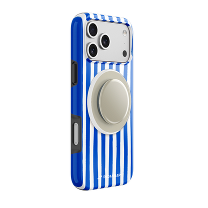 Santorini Stripe MagSafe Phone Case Grip Set