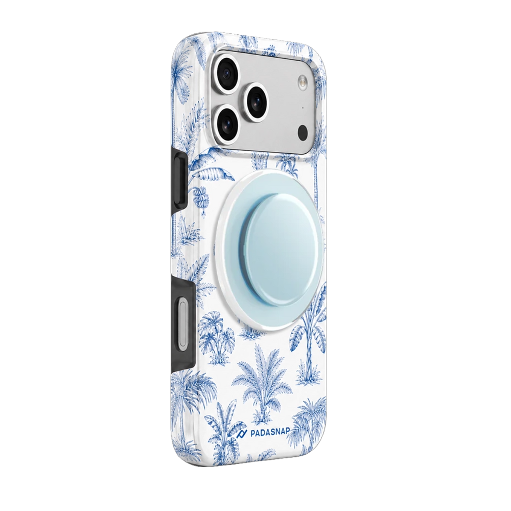 Blue Palm MagSafe Phone Case Grip Set