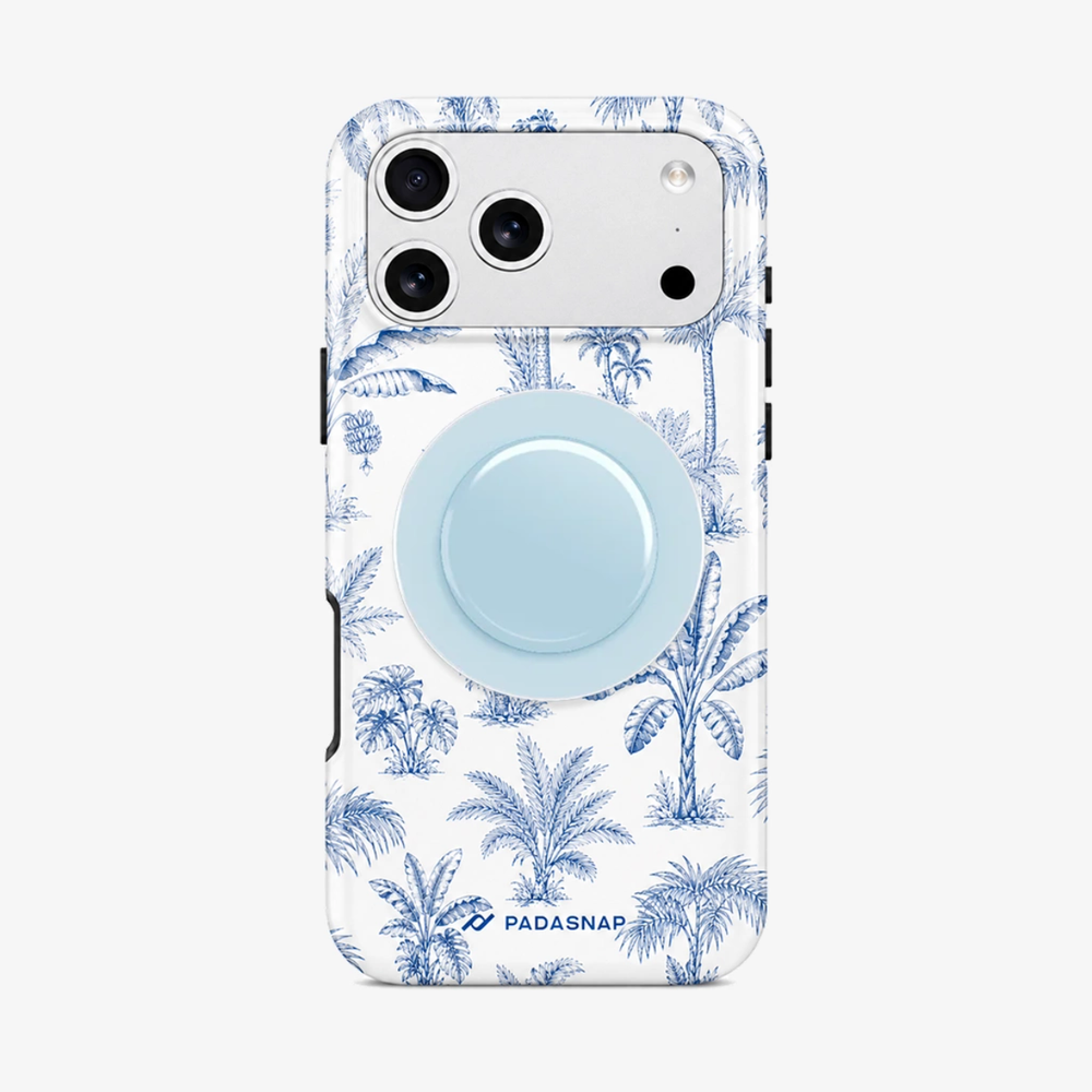 Blue Palm MagSafe Phone Case Grip Set