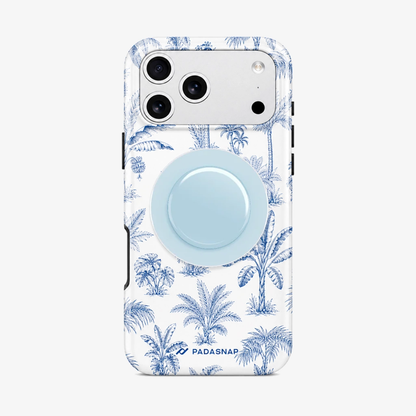 Blue Palm MagSafe Phone Case Grip Set
