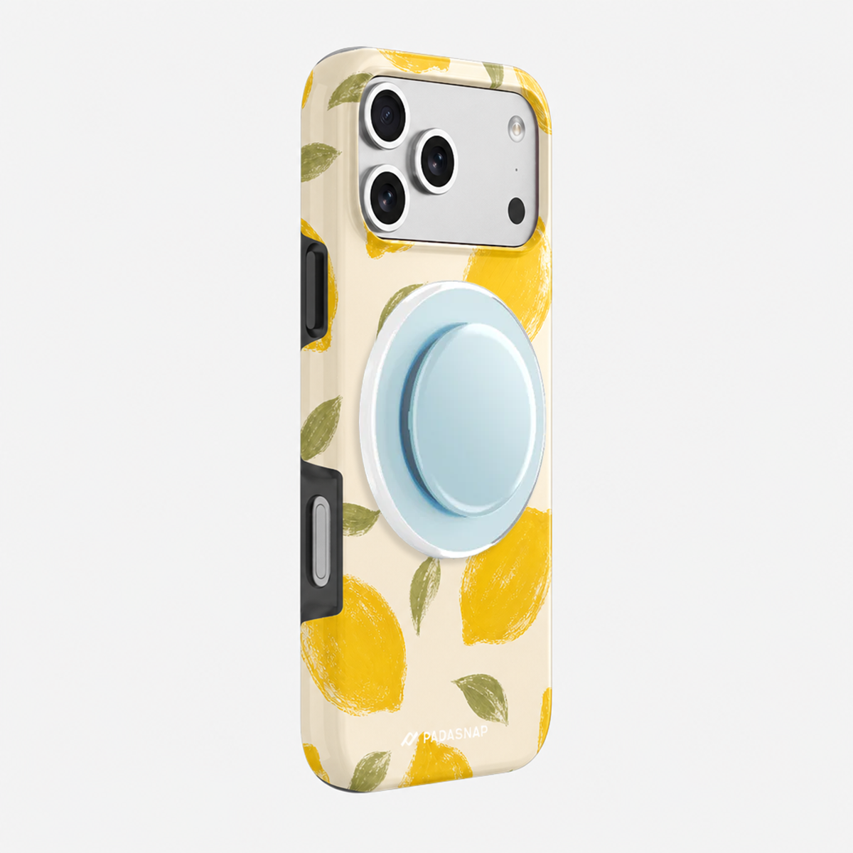 Yellow Lemon MagSafe Phone Case Grip Set