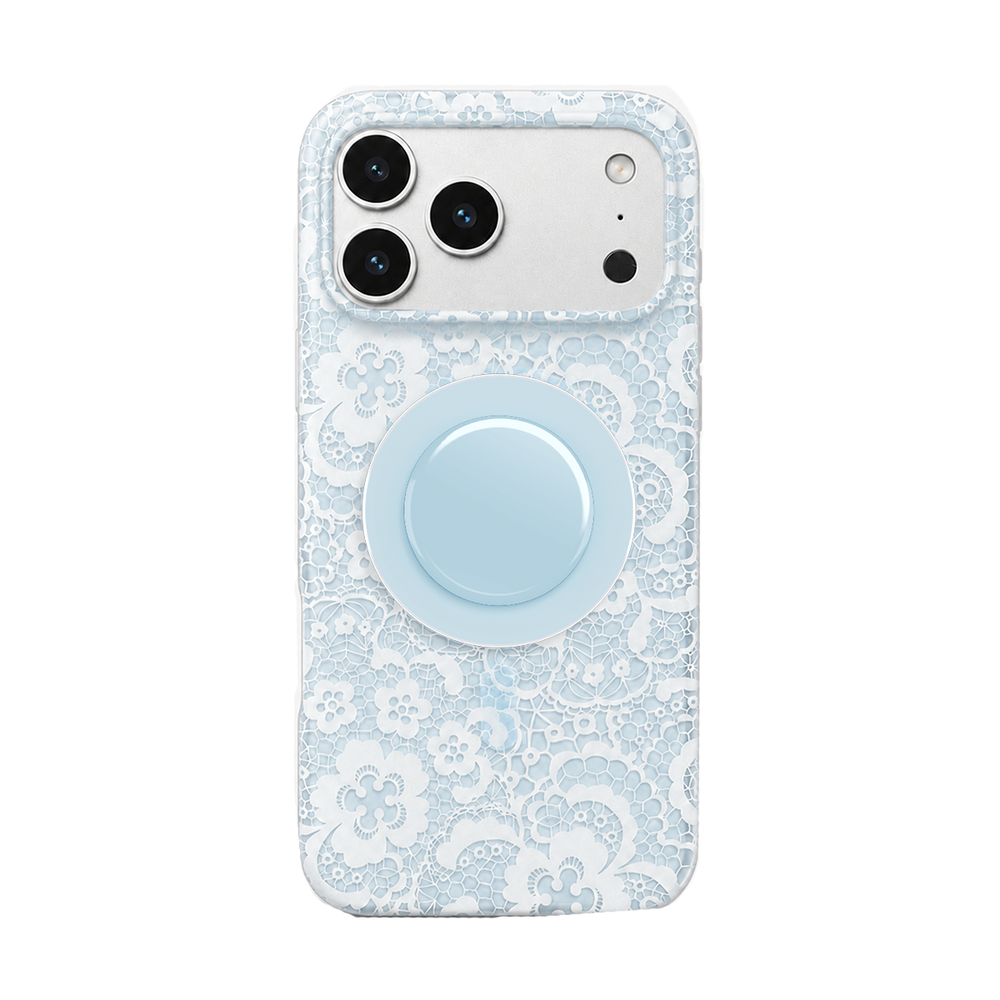 Floral Lace MagSafe Phone Case Grip Set