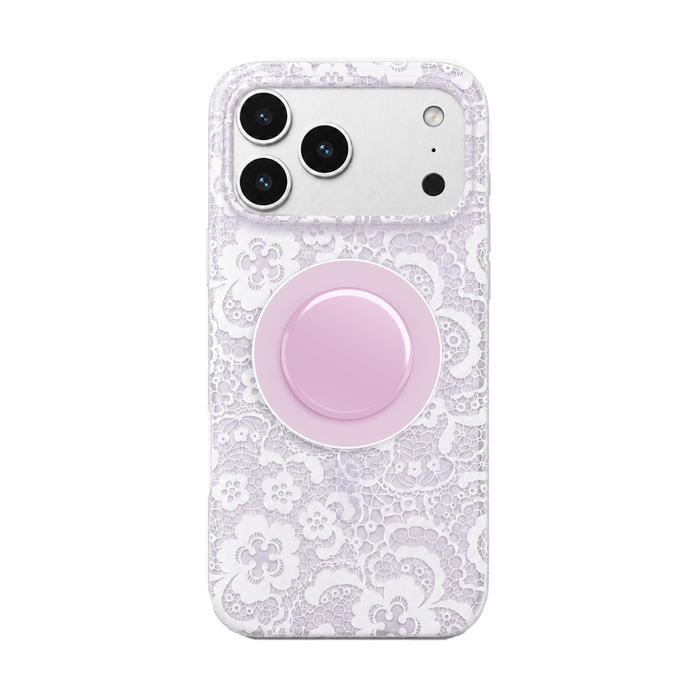 Floral Lace MagSafe Phone Case Grip Set