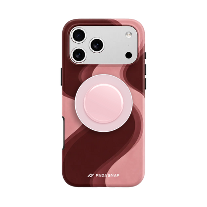 Cherry Blush MagSafe Phone Case Grip Set