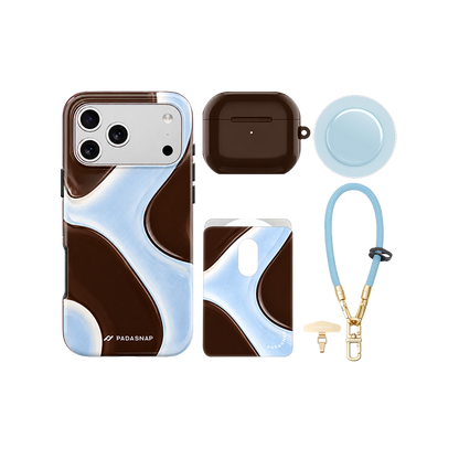 Iced Mocha MagSafe Phone Case Bundle Set