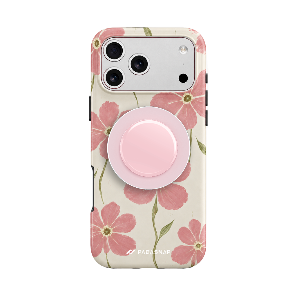 Blush Bloom MagSafe Phone Case Grip Set