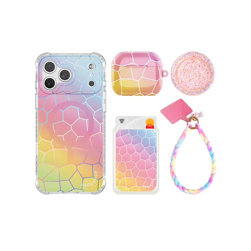 Vacay Glow Coloful iPhone Bundle Set
