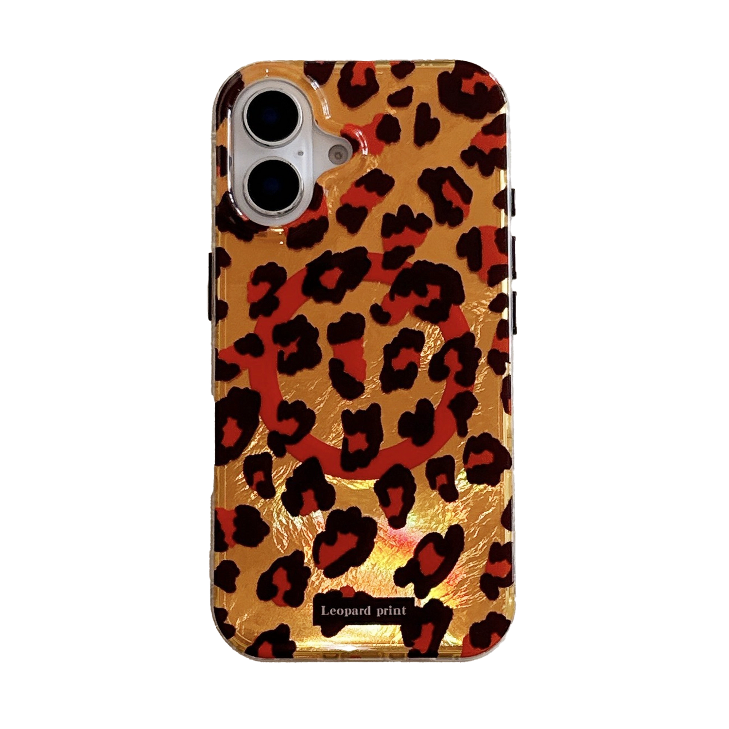 Leopard Print | Iridescent MagSafe Phone Case