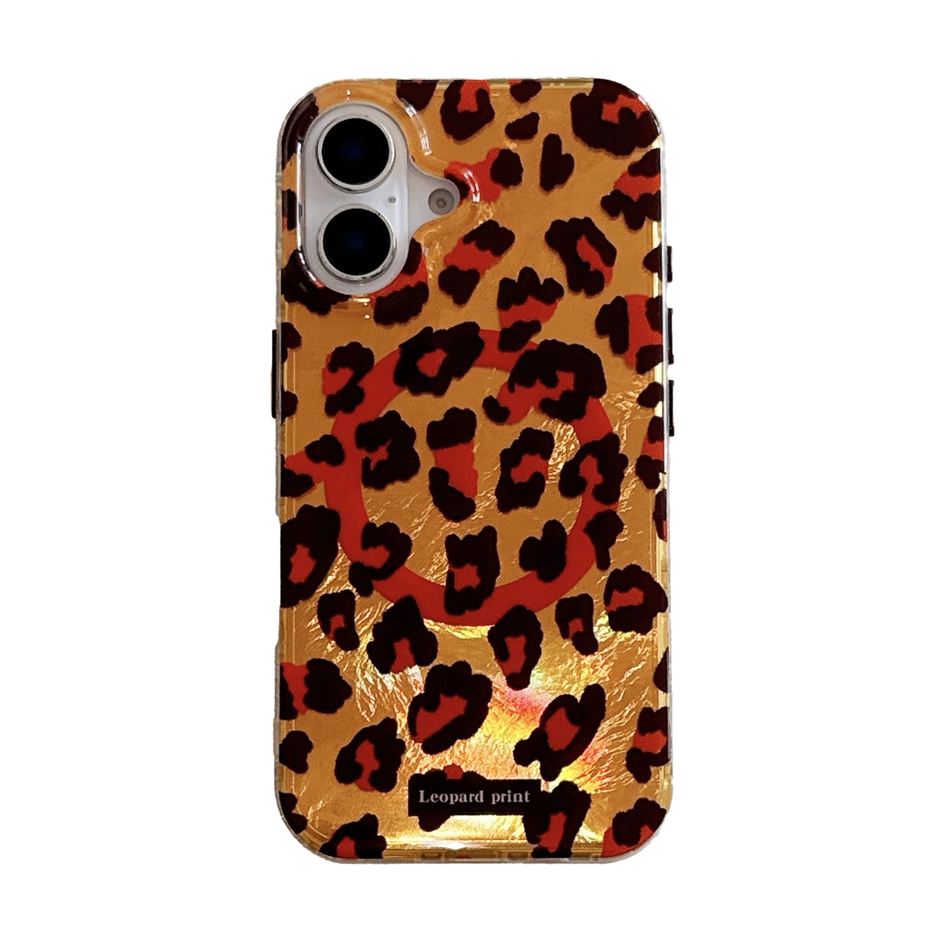 Leopard Print | Iridescent MagSafe Phone Case