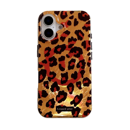 Leopard Print | Iridescent MagSafe Phone Case