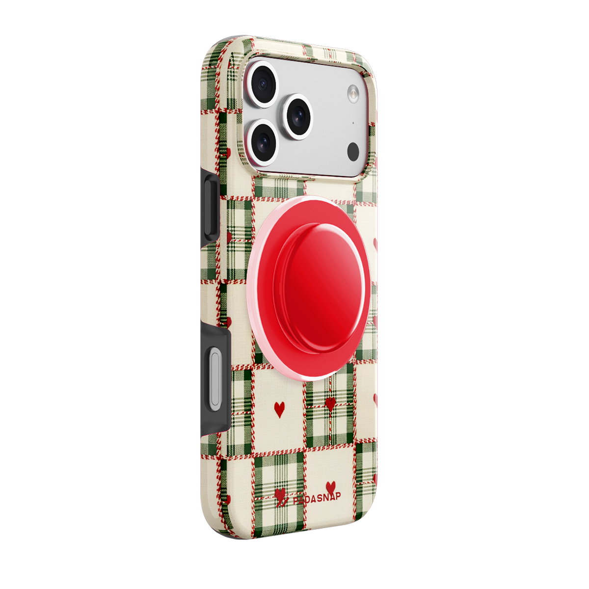 Festive Linen Christmas | MagSafe Phone Case Grip Set