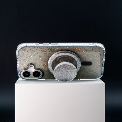 Gradient Glitter | Translucent MagSafe Phone Case Grip Set