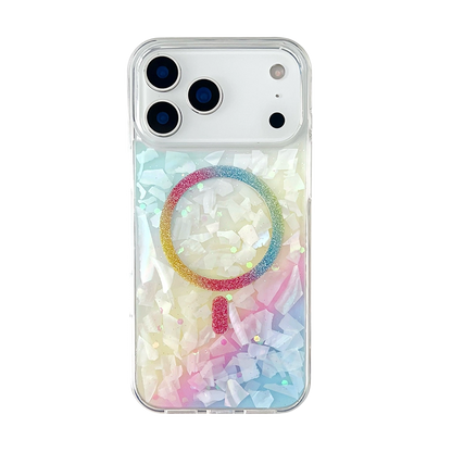 Opaline｜White MagSafe Phone Case Grip Set