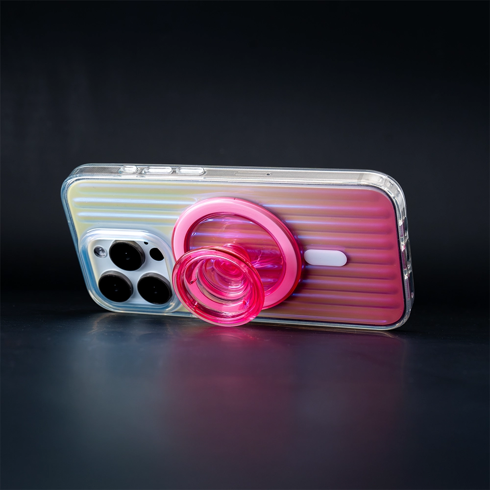 Vibrant Holiday | MagSafe Phone Case Clear Grip Set