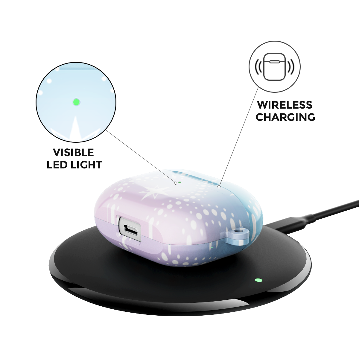 StellarGlow Airpods Case