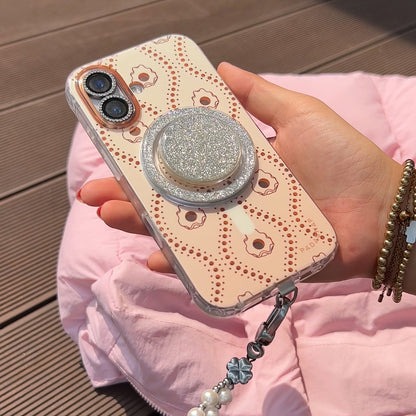Starlit Charm | Pearl MagSafe Phone Case Grip Set