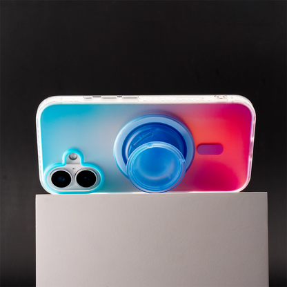 Neon Vibes｜Frosted MagSafe Phone Case Grip Set