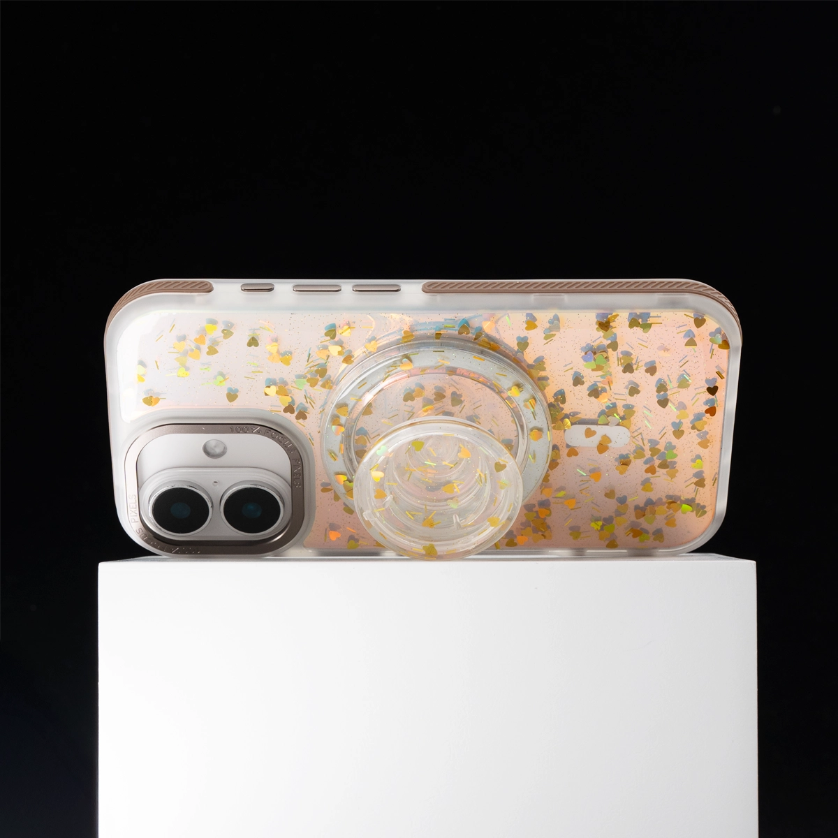 Laser Heart | MagSafe Phone Case Grip Set