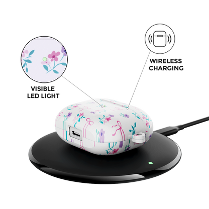 Cottage Bloom Airpods Case