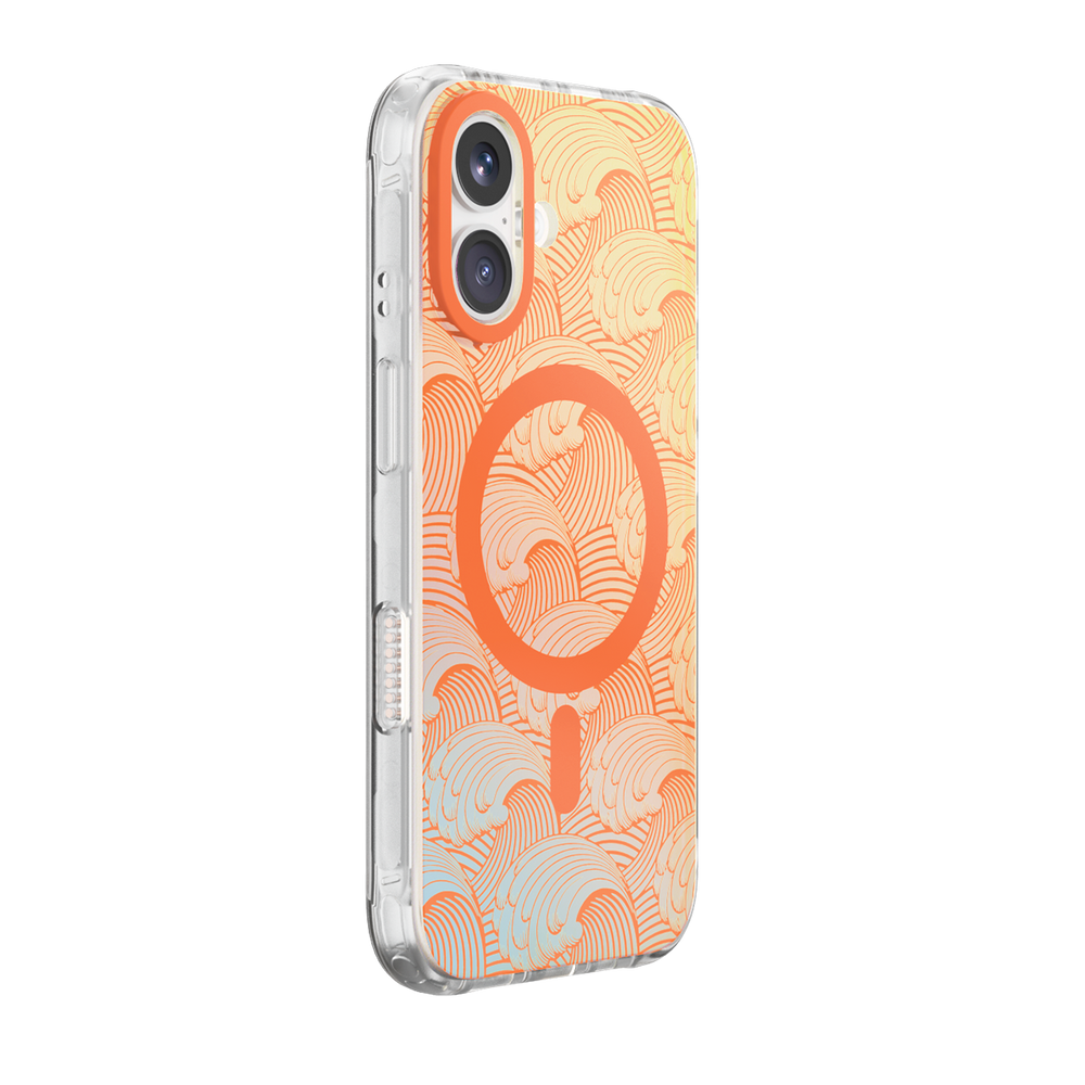 Sea Whisper | Orange MagSafe Phone Case Dragon