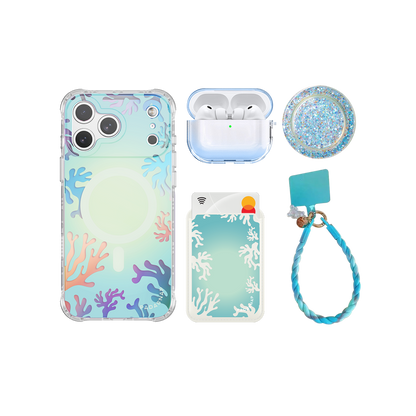 SunnyWrap Blue iPhone Bundle Set