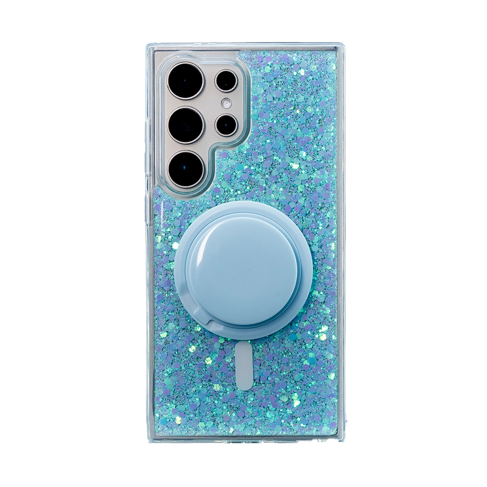 Glitter MagSafe Phone Case Grip Set For Samsung