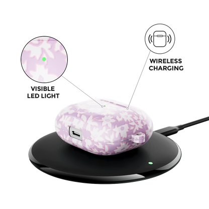 Violet Keepsake Airpods Case