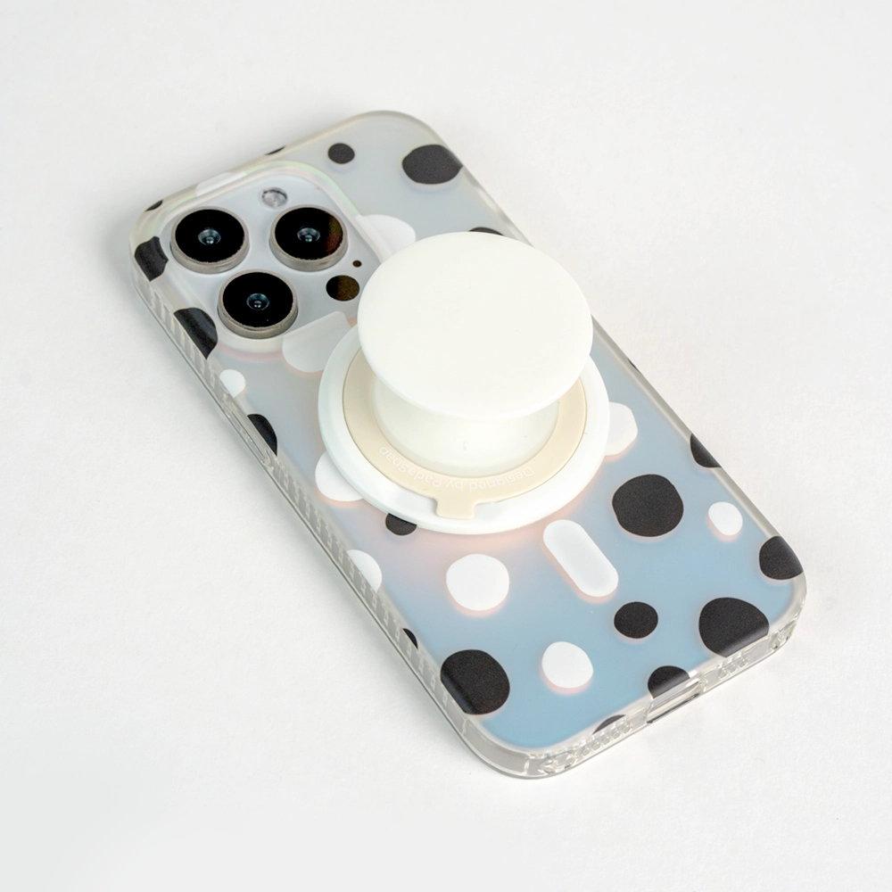 Opalescent Polka Dot | MagSafe Phone Case Grip Set