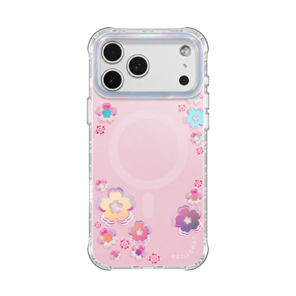 Iridescent Holo-Sakura MagSafe Phone Case