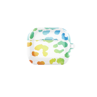 Leopard Print White AirPods Case