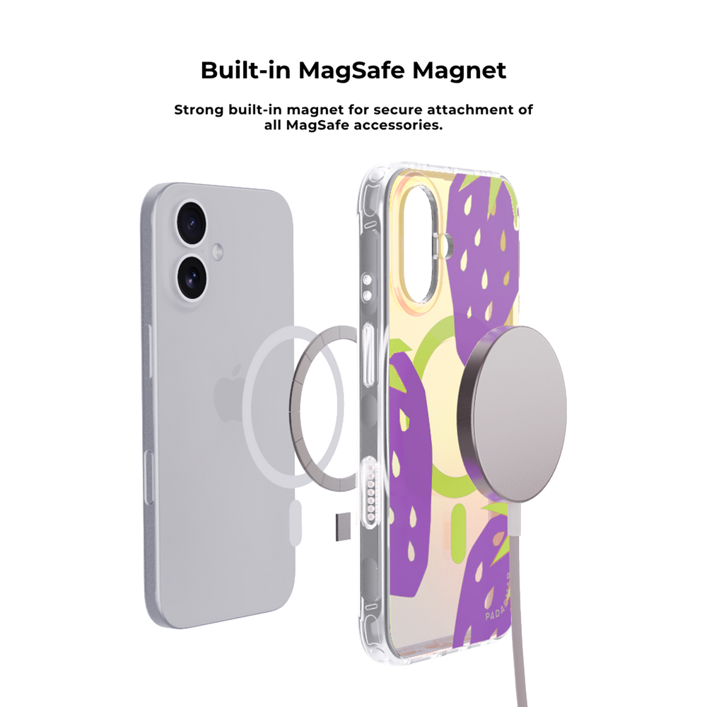 BerryBlast | Purple MagSafe Phone Case