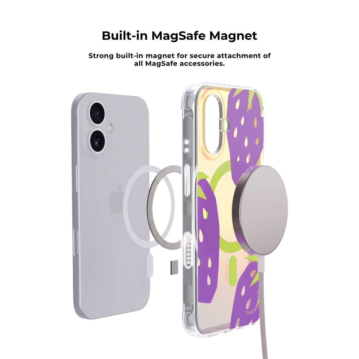 BerryBlast | Purple MagSafe Phone Case