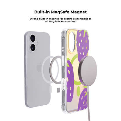 BerryBlast | Purple MagSafe Phone Case